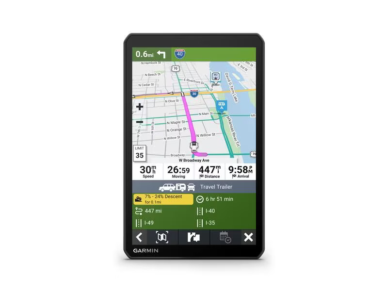 GARMIN Navigationsgerät Camper 895 MT-S