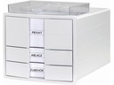 HAN Schubladenbox Impuls 3 Schubladen, Weiss