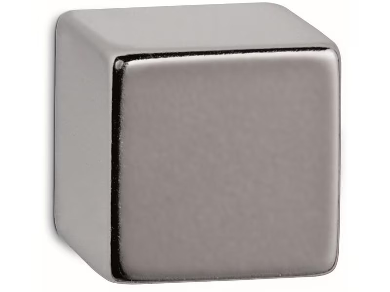 Maul Haftmagnet 1 Stück, Silber