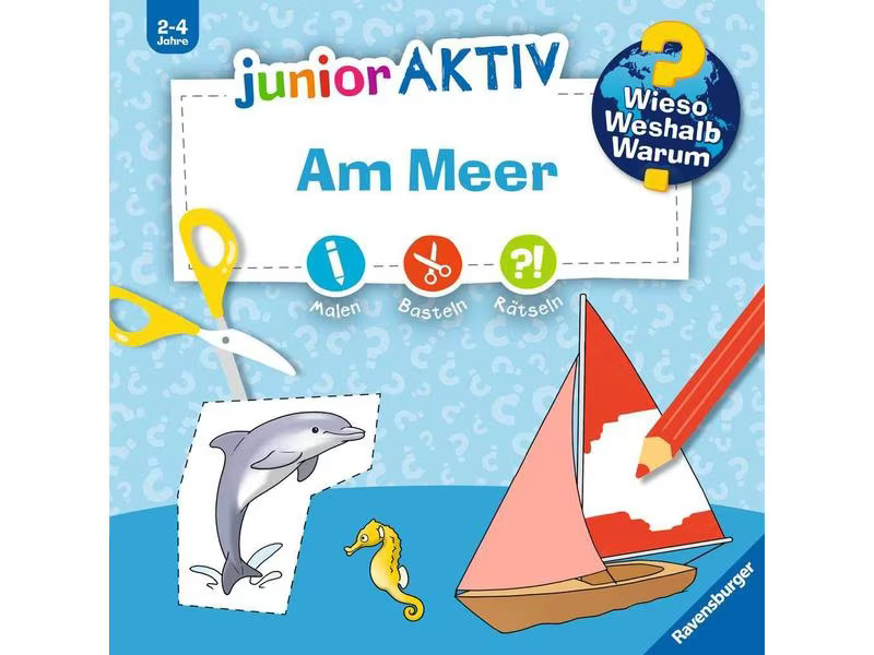 Ravensburger Kinder-Sachbuch WWW junior AKTIV: Am Meer