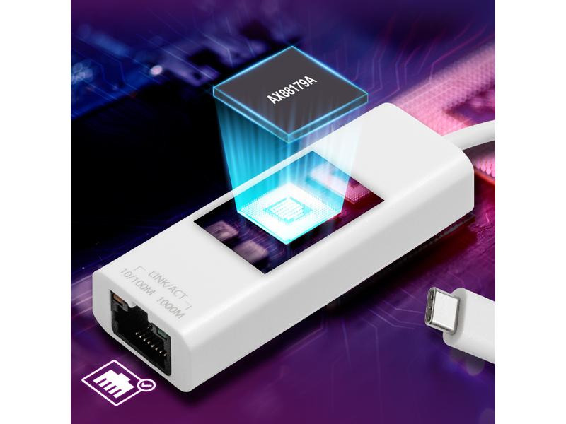 Edimax Netzwerk-Adapter EU-4306C USB Typ-C