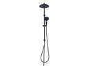 Diaqua Duschsystem Wakuda Push, Schwarz matt