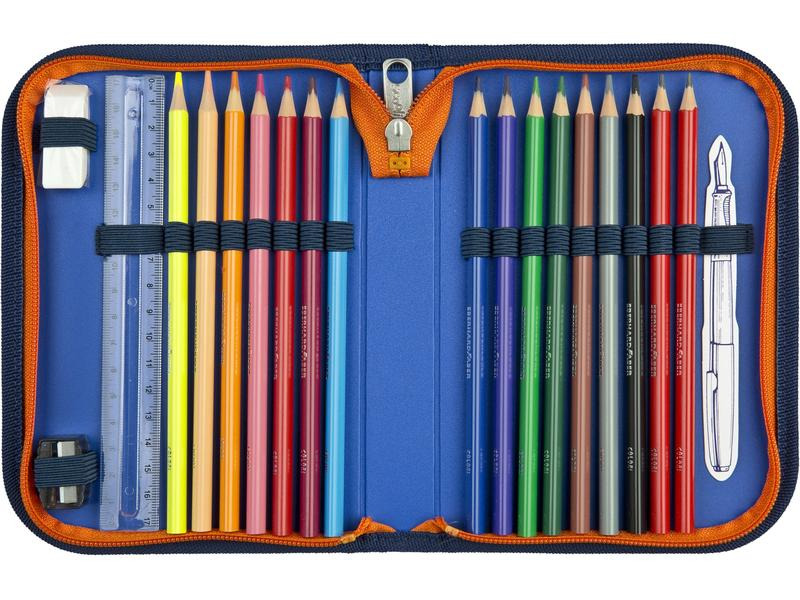 Scooli Schulthek-Set 5-teilig Hot Wheels
