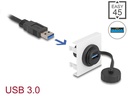 Delock Easy 45 Modul USB Typ-A Buchse, 45 x 45 mm