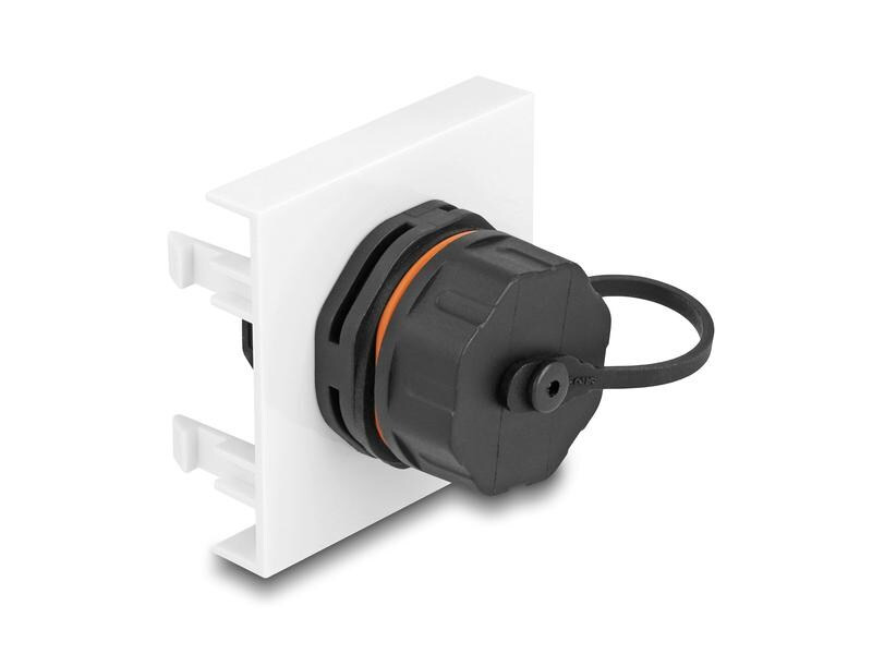 Delock Easy 45 Modul RJ45 Cat.6A, 45 x 45 mm