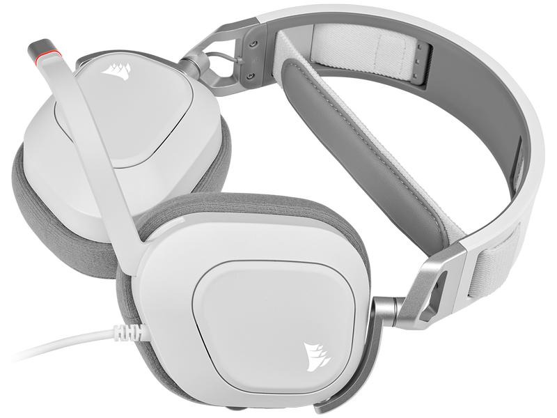 Corsair Headset HS80 RGB iCUE Weiss