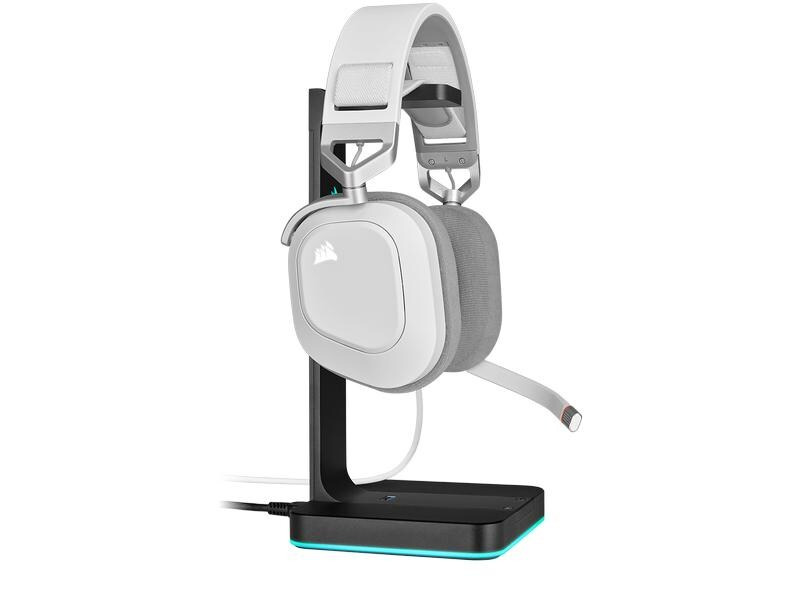 Corsair Headset HS80 RGB iCUE Weiss