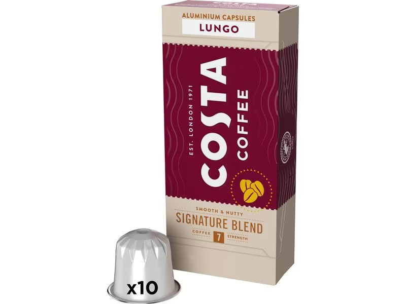 Costa Coffee Kaffeekapseln Signature Blend Lungo 10 Stück