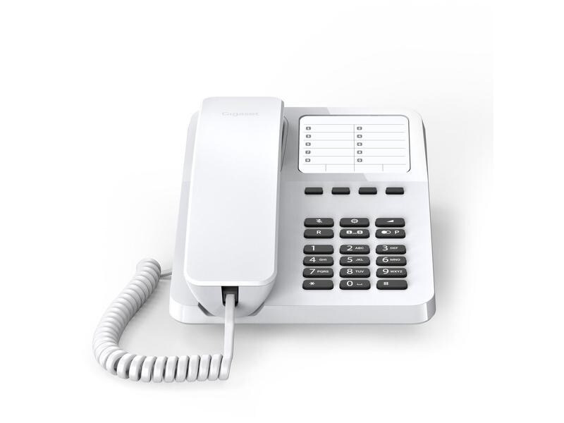 Gigaset Tischtelefon Desk 400 Weiss