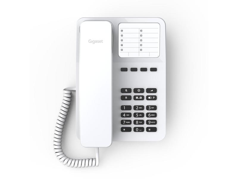 Gigaset Tischtelefon Desk 400 Weiss