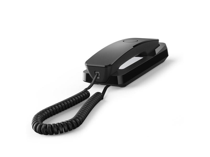 Gigaset Tischtelefon Desk 200 Schwarz