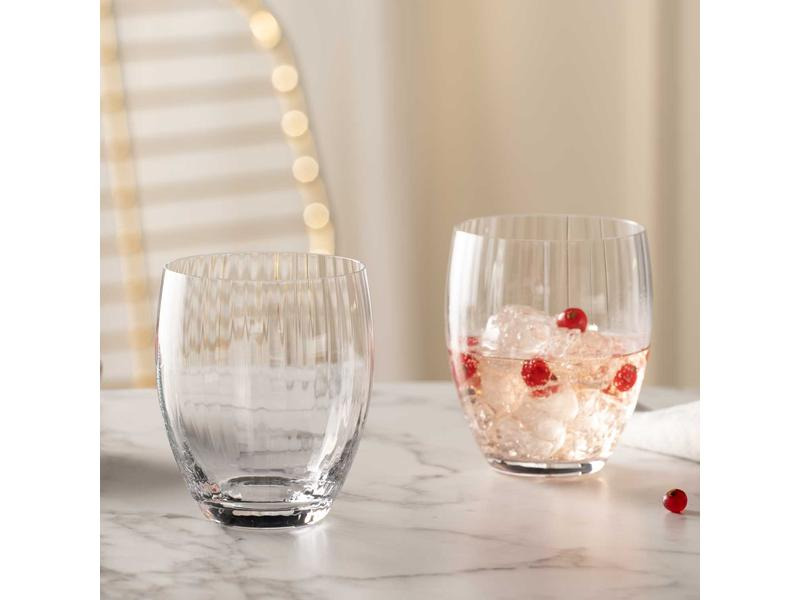 Leonardo Whiskyglas Poesia 380 ml, 6 Stück, Transparent 