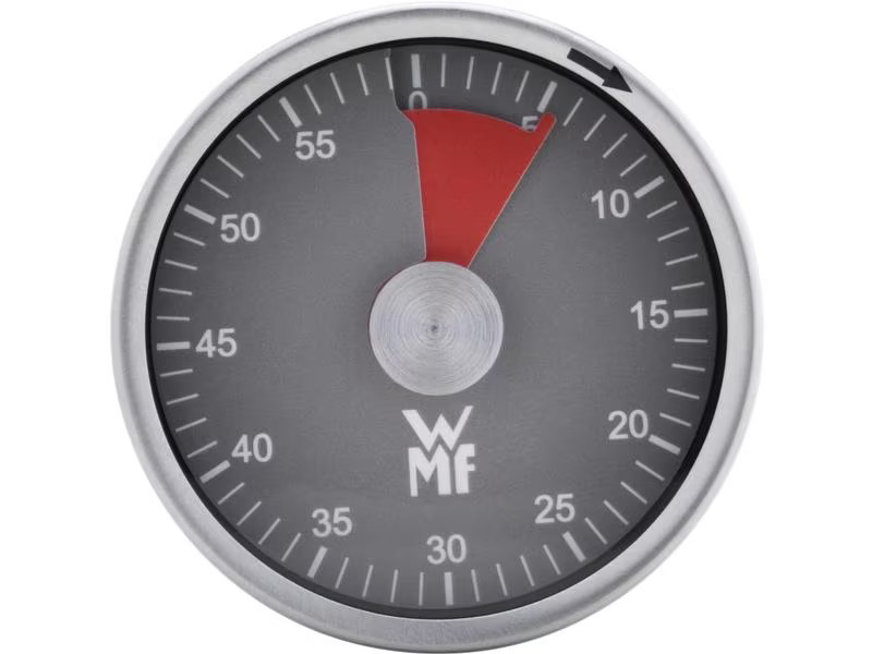 WMF Küchentimer Schwarz/Silber matt
