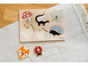 Kindsgut Steckspiel Puzzle Wald