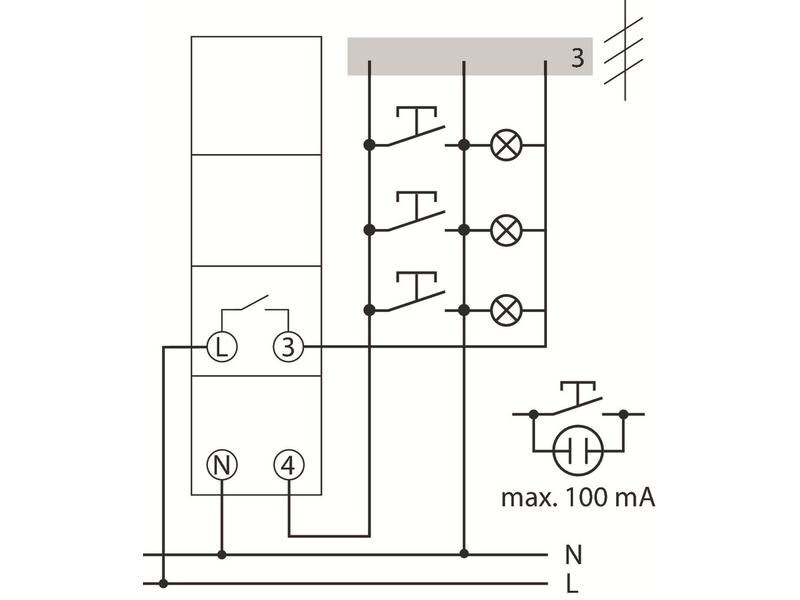 Theben-HTS Treppenlichtautomat ELPA 6 Elektronisch