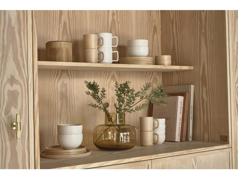 Villa Collection Speiseteller Fjord Ø 26.5 cm, 2 Stück, Crème
