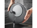 GEFU Salatschleuder Rotare 25 cm, Schwarz/Silber