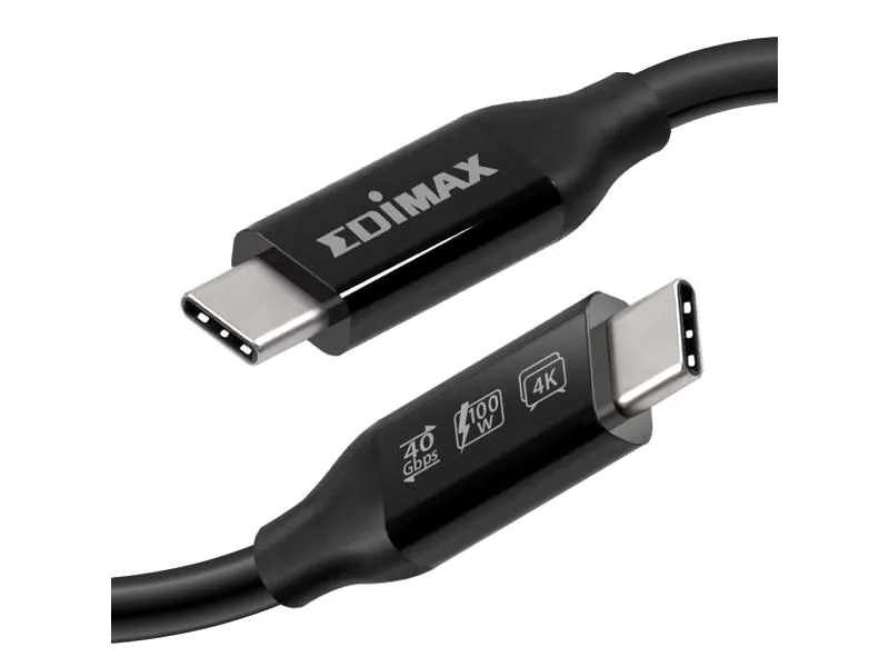 Edimax Thunderbolt 3-Kabel 40 Gbps USB C - USB C 0.5 m
