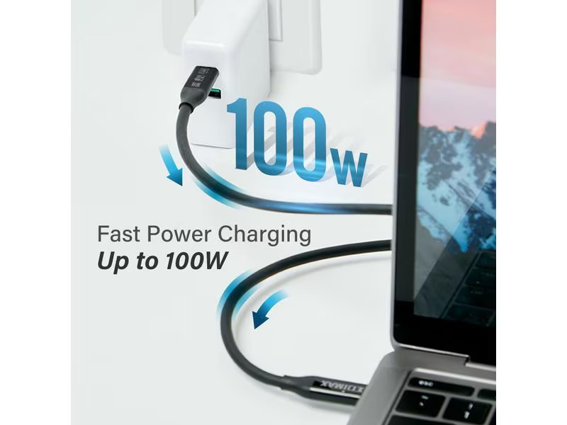 Edimax Thunderbolt 3-Kabel 40 Gbps USB C - USB C 0.5 m