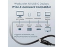 Edimax Thunderbolt 3-Kabel 40 Gbps USB C - USB C 0.5 m