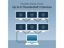Edimax Thunderbolt 3-Kabel 40 Gbps USB C - USB C 1 m