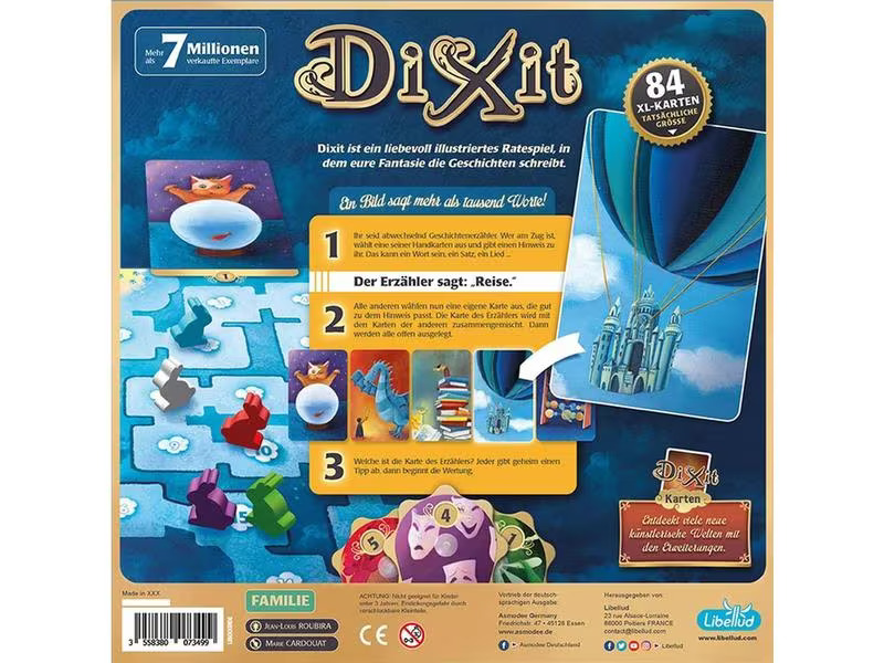 Kosmos Familienspiel Dixit DE / FR / IT