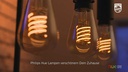 Philips Hue Leuchtmittel White, E27, Filament, Edison, 550 lm