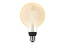 Philips Hue Leuchtmittel White, E27, Filament, Giant Globe, 550 lm