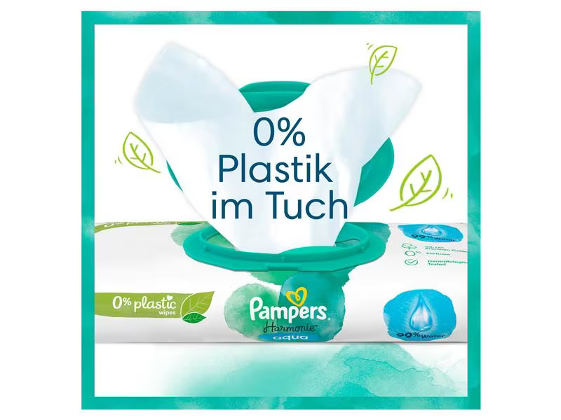 Pampers Feuchttücher Harmonie Aqua 24 x 48 Stk.