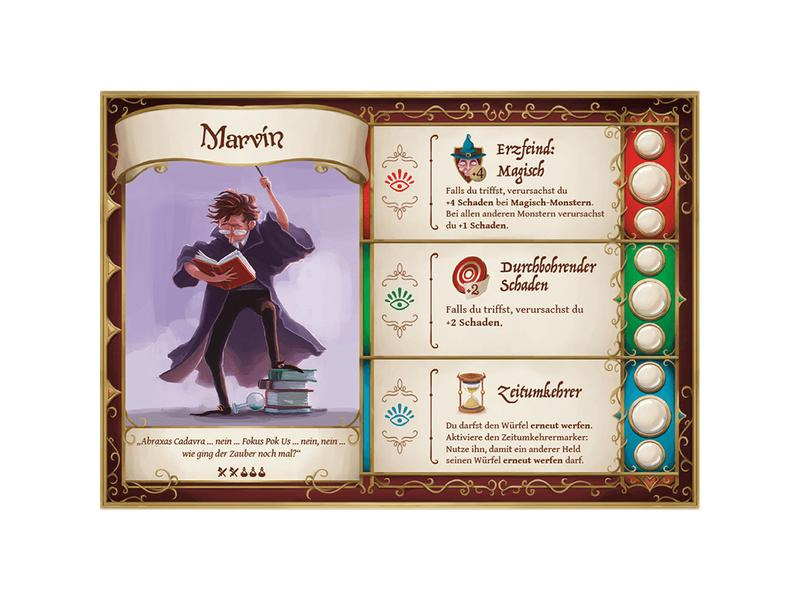 Heidelberger Spieleverlag Familienspiel Dungeon Fighter 2. Edition -DE-