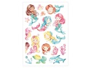 Papierdrachen Tattoo Set Einhorn, Meerjungfrau, Prinzessin