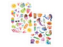 Papierdrachen Tattoo Set Metallic – Beach Vibes