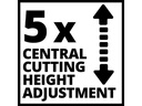 Einhell Akku-Rasenmäher GE-CM 36/33 Li (2 x 2.5Ah)
