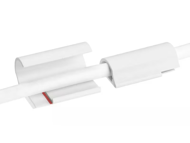 tesa Kabelclips-Set Powerstrips, 3er Pack