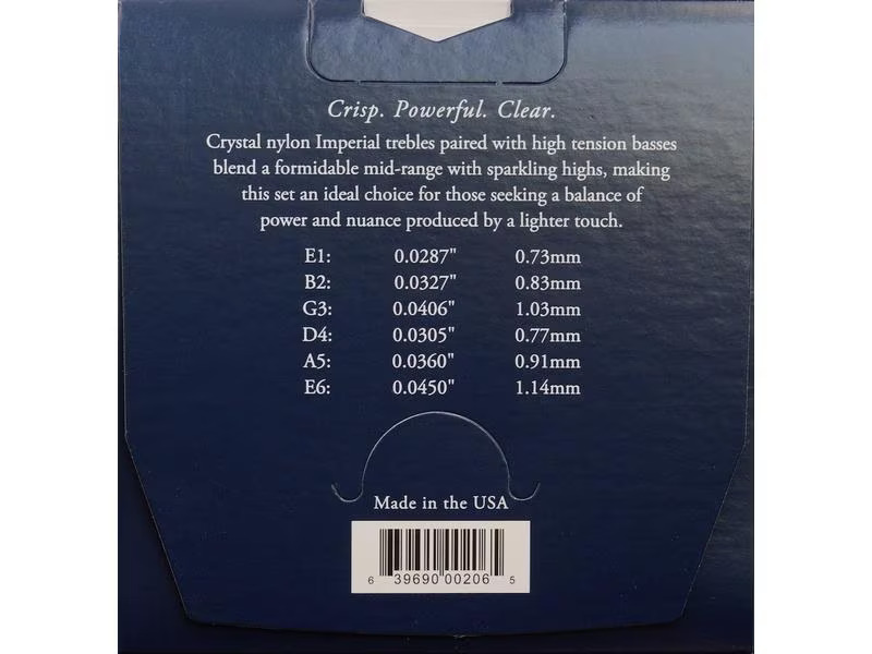 Augustine Gitarrensaiten Imperial Blue – Hard