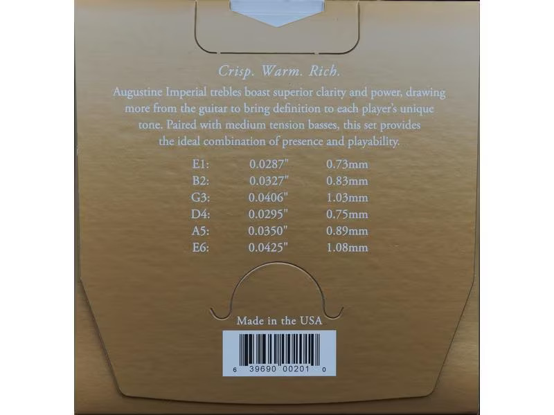Augustine Gitarrensaiten Imperial Red – Hard