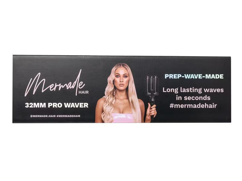 Mermade Profiwelleneisen Pro Wave 25 mm Schwarz