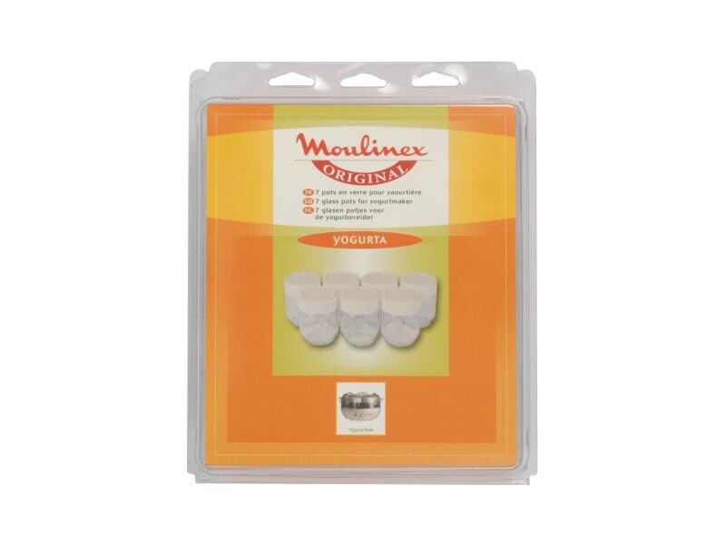Moulinex Joghurtgläser 7 Stück für Yogurteo