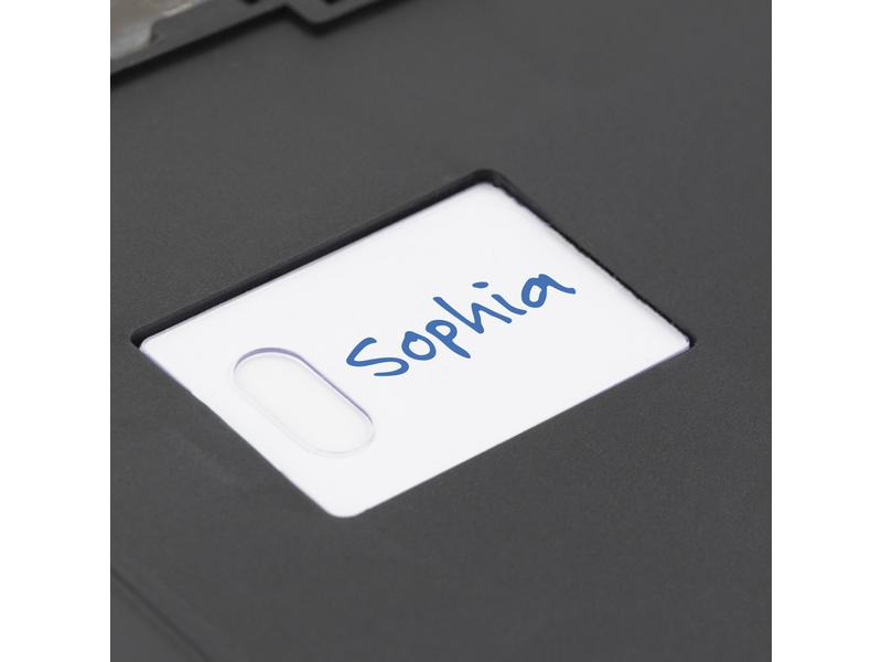 Rapesco Locher Germ-Savvy 827-P 30 Seiten, Schwarz