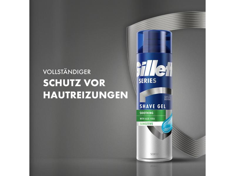 Gillette Series Sensitive Rasiergel 200 ml