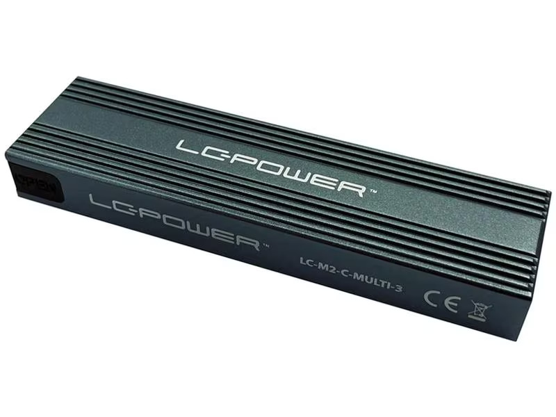 LC-Power Externes Gehäuse LC-M2-C-MULTI-3 M.2