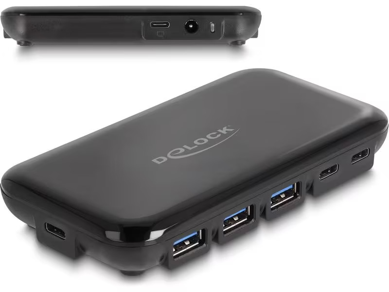 Delock USB-Hub 7 x USB 3.1