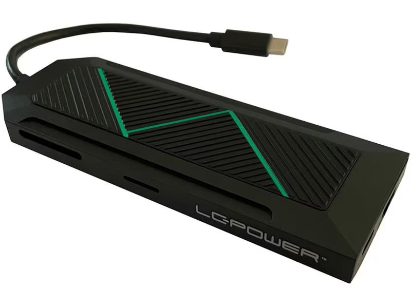 LC-Power USB-Hub LC-HUB-C-MULTI-6-RGB