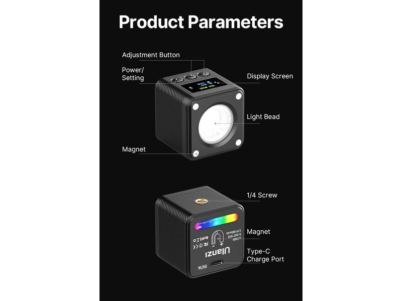 Ulanzi Videoleuchte L2 RGB