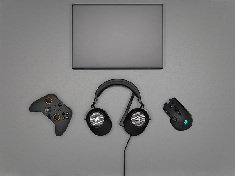 Corsair Headset HS65 Surround Schwarz