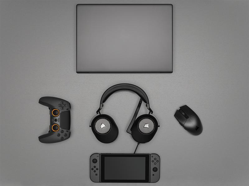 Corsair Headset HS65 Surround Schwarz