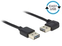 Delock USB 2.0-Kabel A - A EASY-USB gewinkelt 1 m