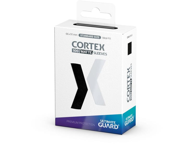 Ultimate Guard Kartenhülle Cortex Sleeves Standard Matt-Schwarz 100