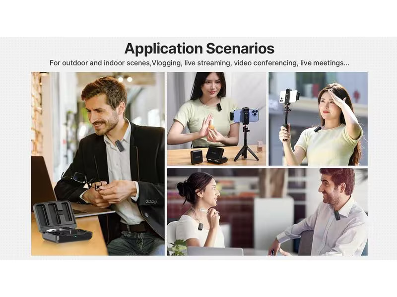 Ulanzi Mikrofon UW-MIC 2.4GHz - USB Type-C
