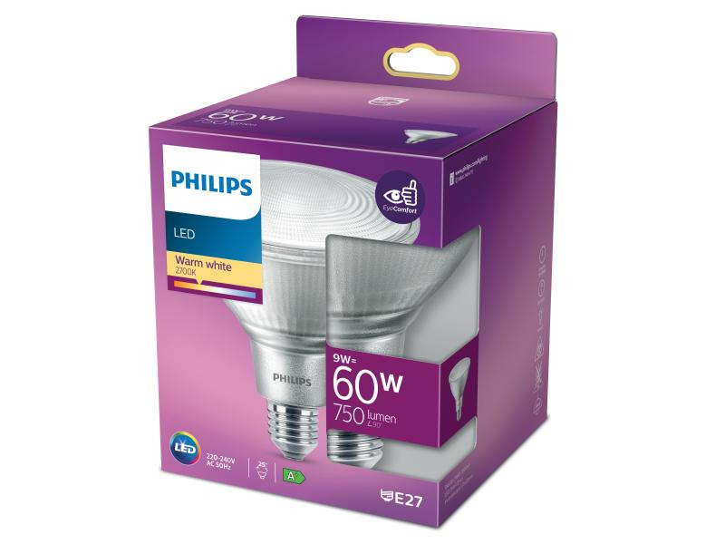 Philips Lampe 9 W (60 W) E27 Warmweiss
